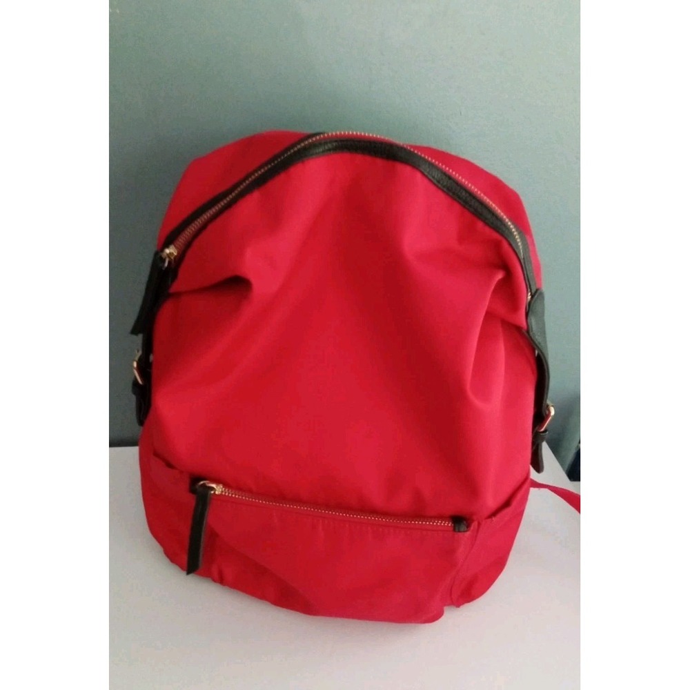 Red‎ Backpack Travel School Bag Lightweight Everyday Carry On - Picture 8 of 10